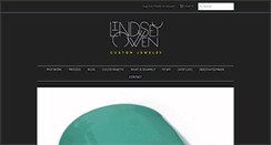 Desktop Screenshot of lindseyowencustomjewelry.com